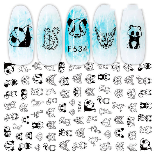 Rose & Heart 3D Adhesive Manicure Decals