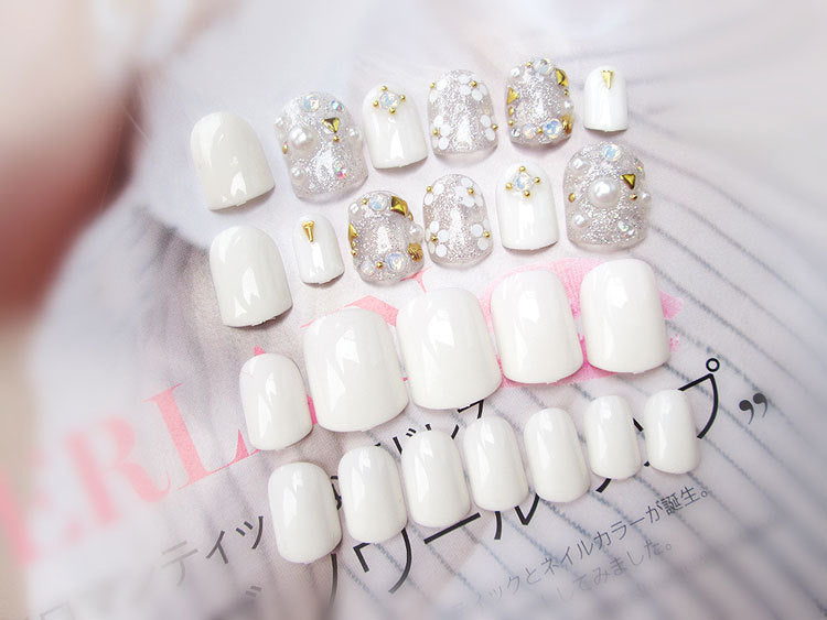 Luxury Wearable Bridal Fake Nails