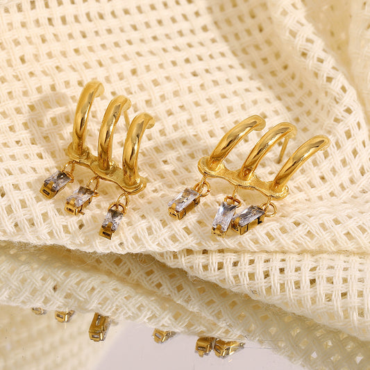 Fashion Exaggerated Drop Dangle Earrings