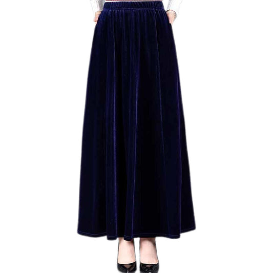 Women's Fashion Personality Velvet Skirt