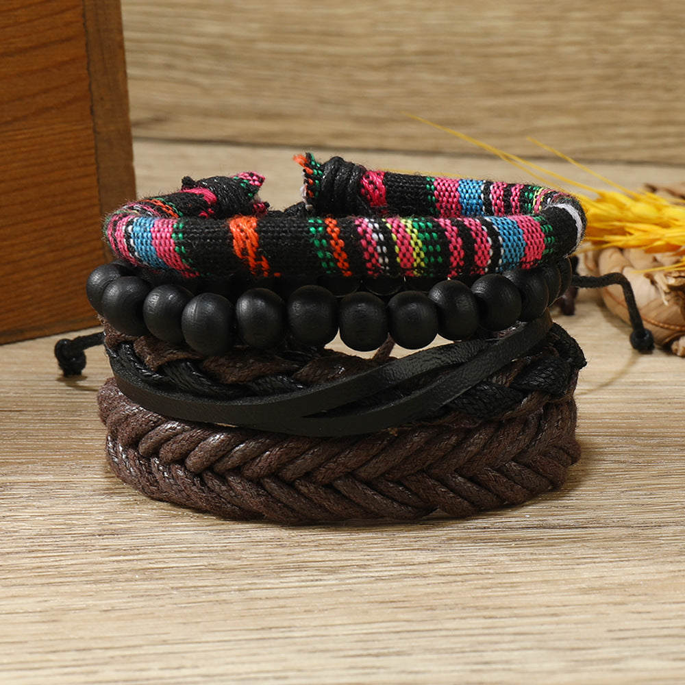 Women's Hippie Ethnic Style Multicolored Bracelet