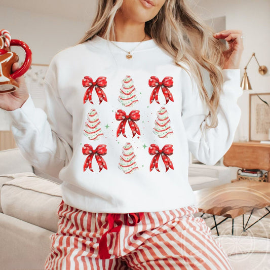 Women's Printed Round Neck Long Sleeve Loose Pullover Sweater