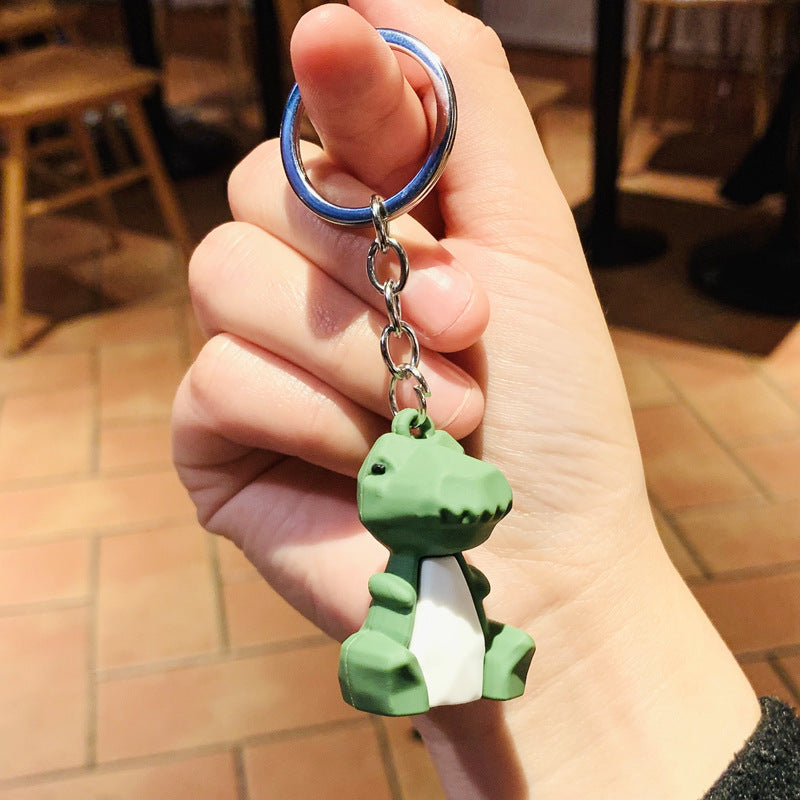 Adorable Mini Dinosaur Stuffed Toy Bag Charm/Keychain