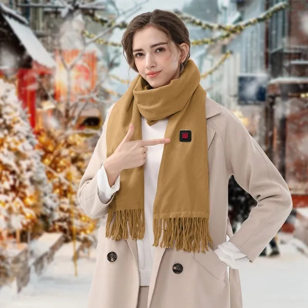 Electric Heated Winter Scarf & Neck Wrap