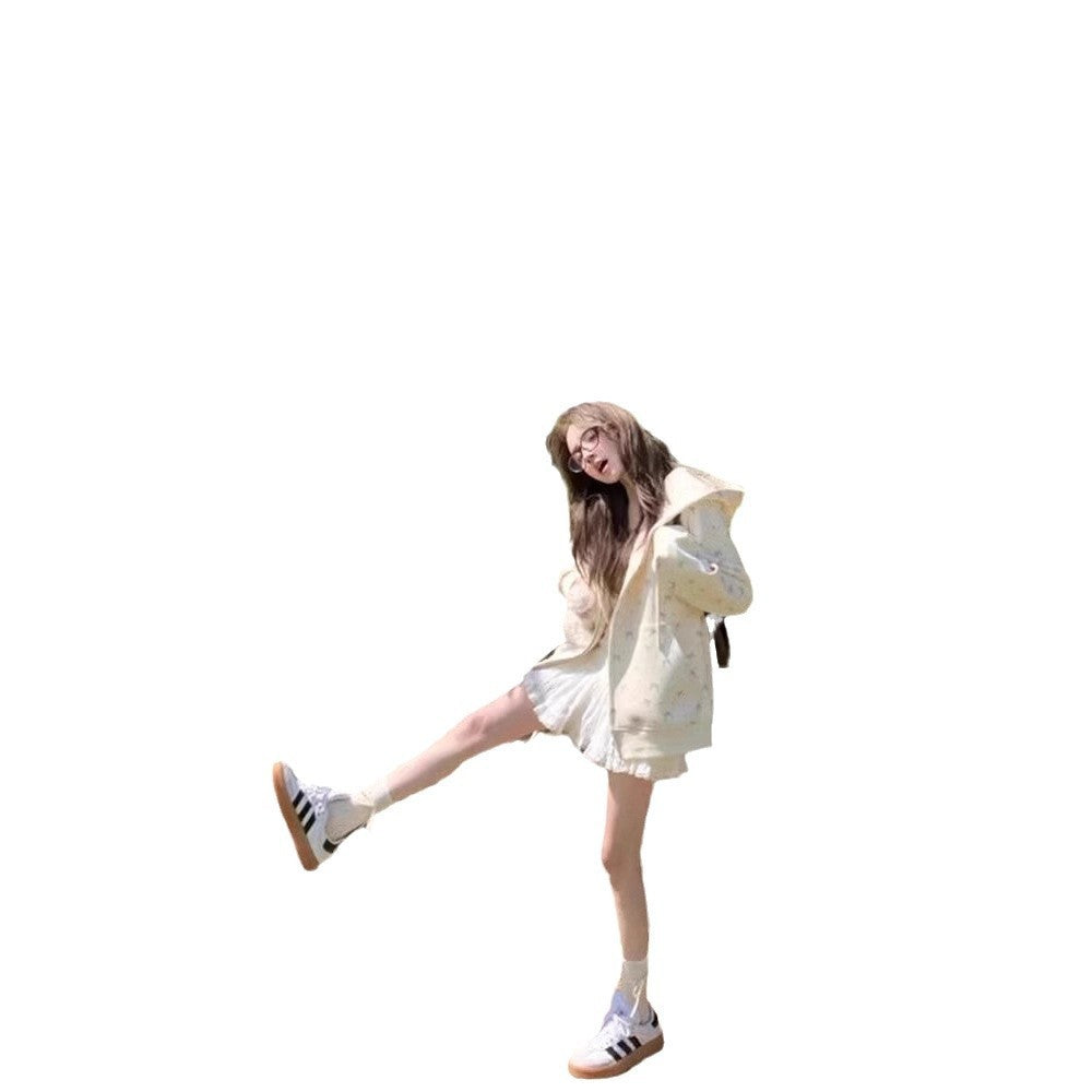 Casual Full-Zip Loose Fit Cardigan for Women