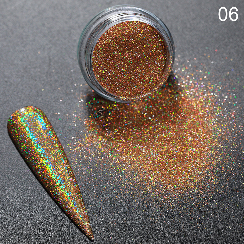Aurora Effect Magic Nail Powder Glitter