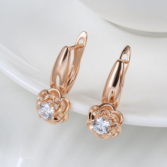 Rose Gold Earrings for Women
