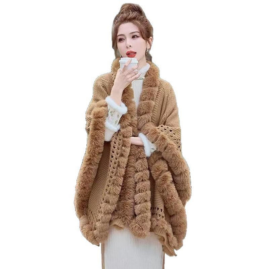 Cozy Thick Lazy Fleece Plush Shawl Wrap