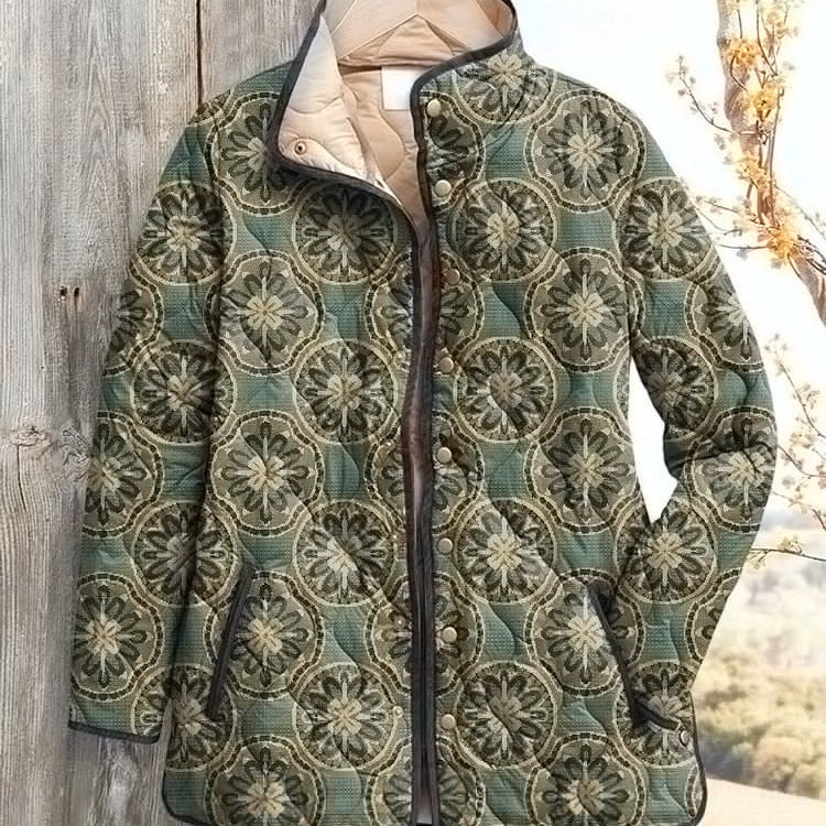 Digital Floral Print Women's Cotton Top