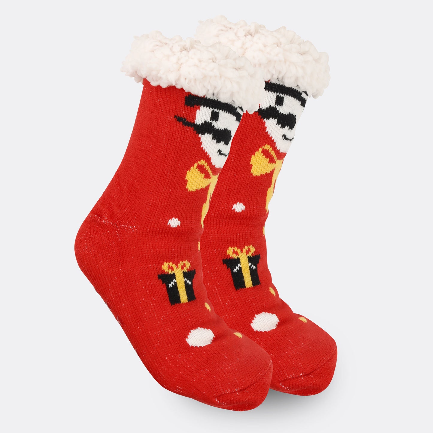 Festive Thermal Fleece-Lined Slipper/Room Socks