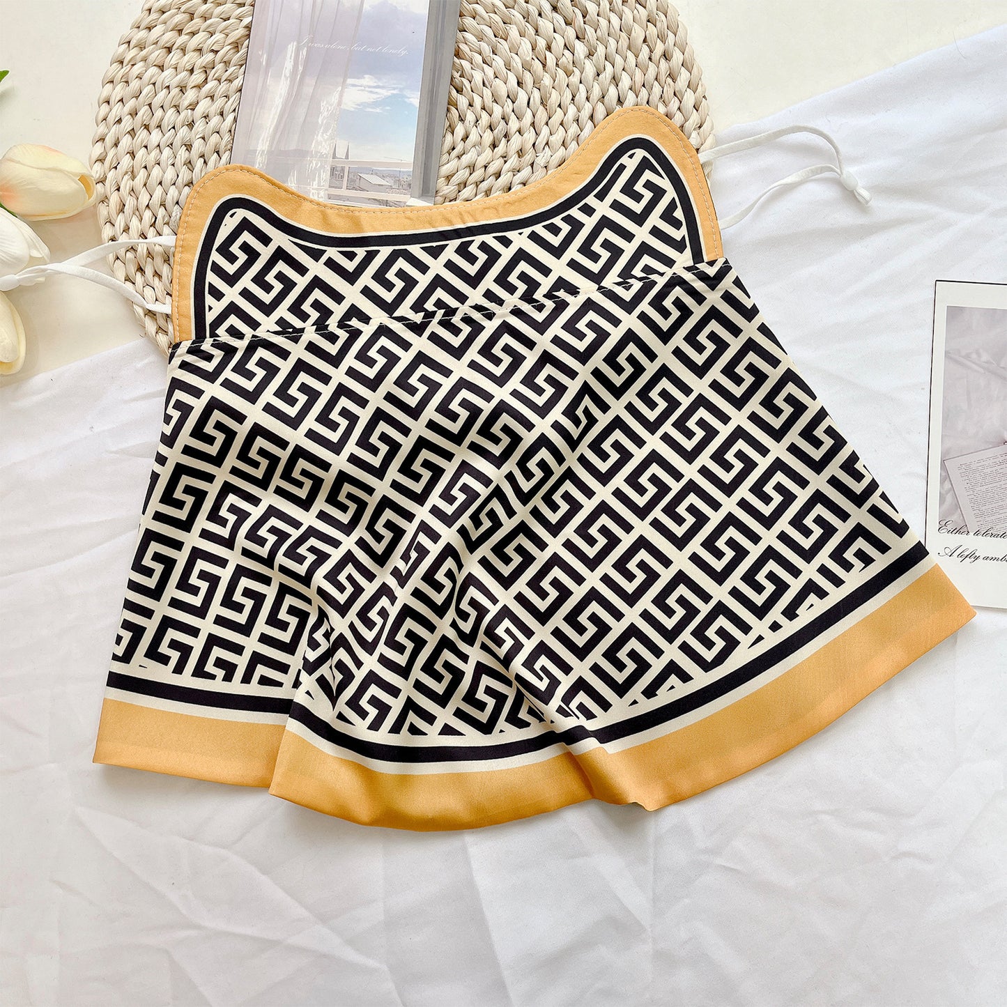 Women's Printed Breathable Summer Sunscreen Face Mask