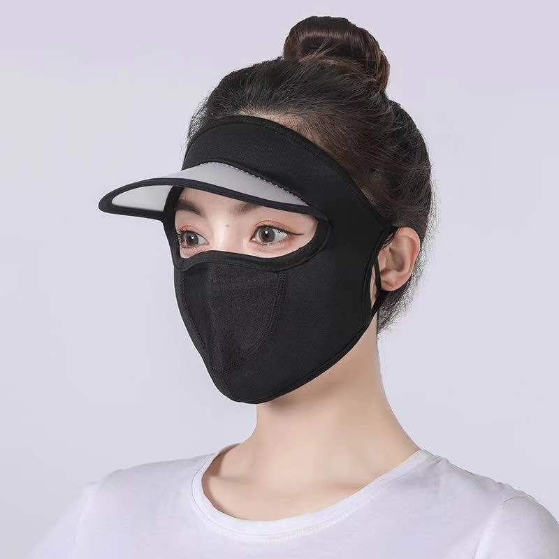 Ice Silk UV Protection Sunscreen Face Mask