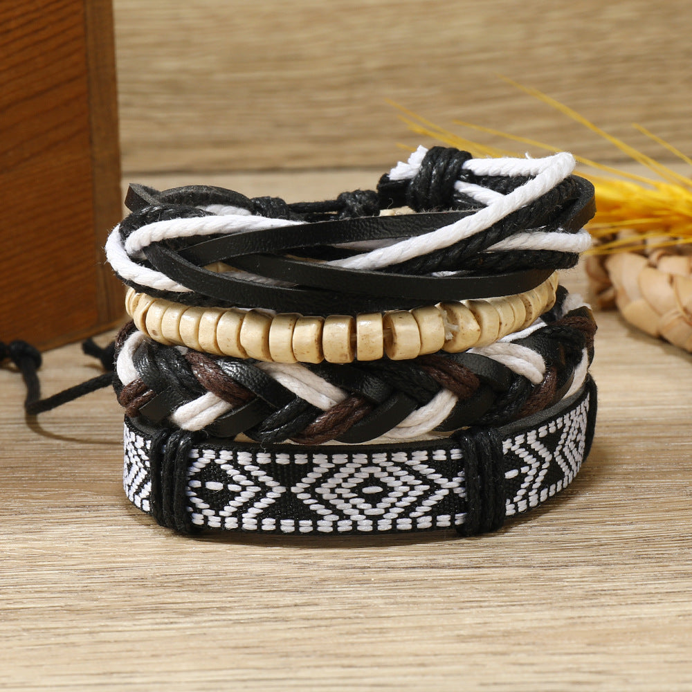 Women's Hippie Ethnic Style Multicolored Bracelet