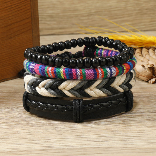 Women's Hippie Ethnic Style Multicolored Bracelet