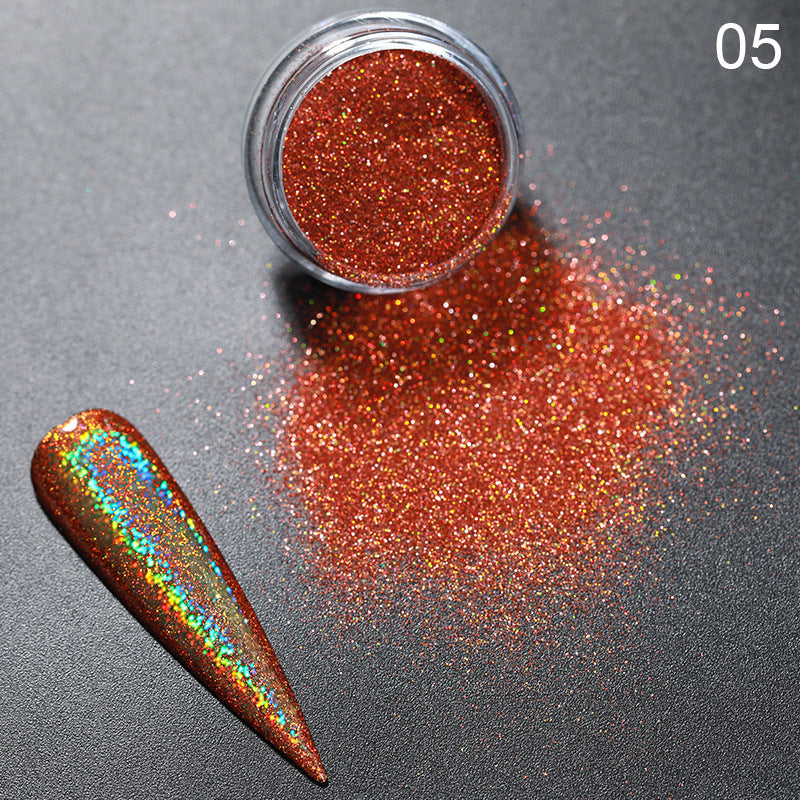 Aurora Effect Magic Nail Powder Glitter