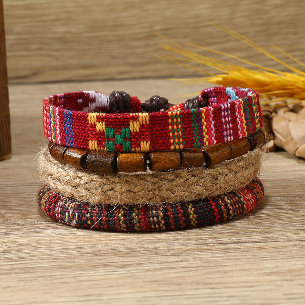 Women's Hippie Ethnic Style Multicolored Bracelet