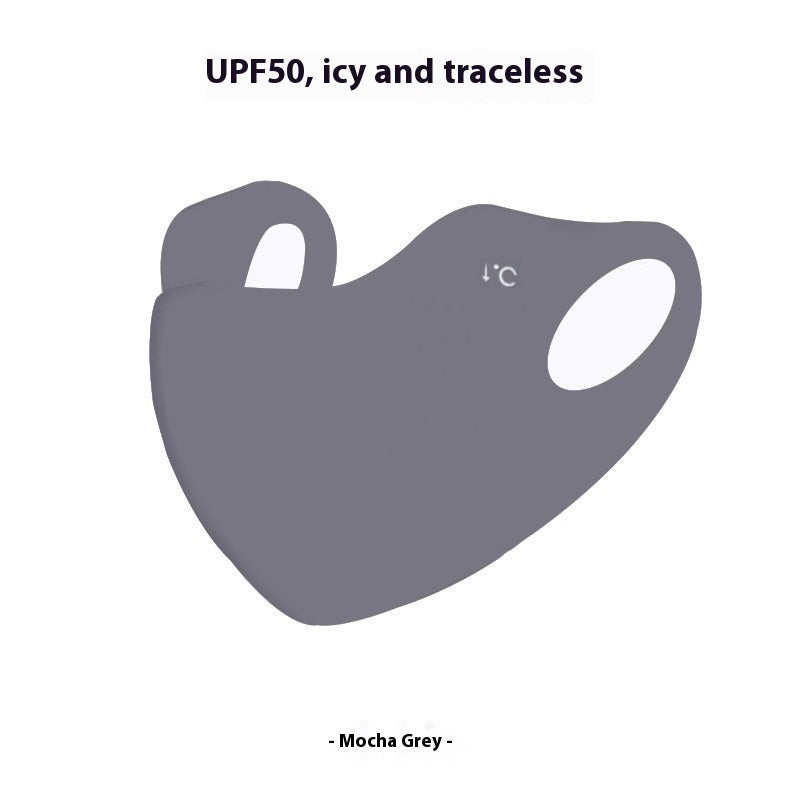 Ice Silk UV Protection Sunscreen Face Mask