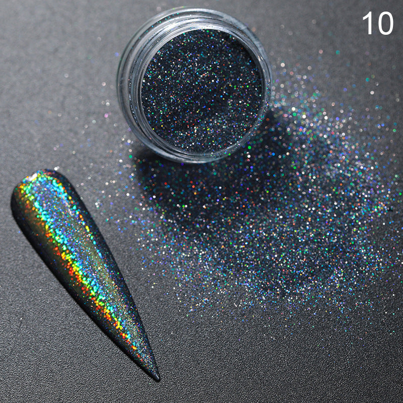 Aurora Effect Magic Nail Powder Glitter