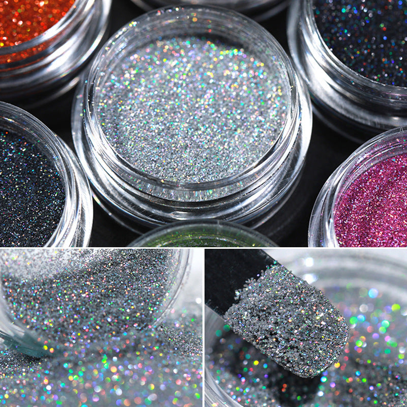 Aurora Effect Magic Nail Powder Glitter