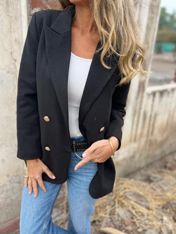 Women's Casual Wool Blazer
