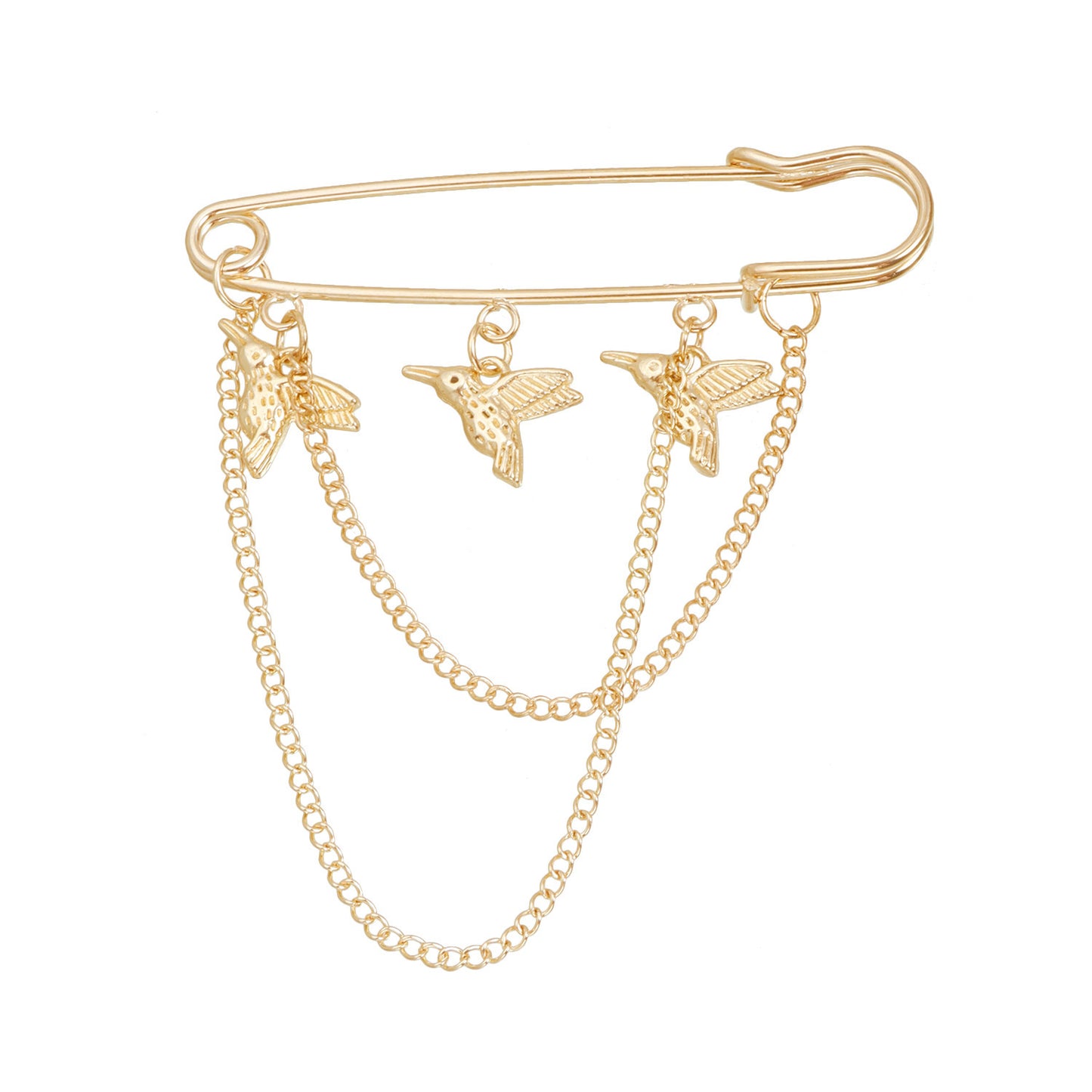 Love Moon Bear Flower Element Brooch Pin for Clothing Suit