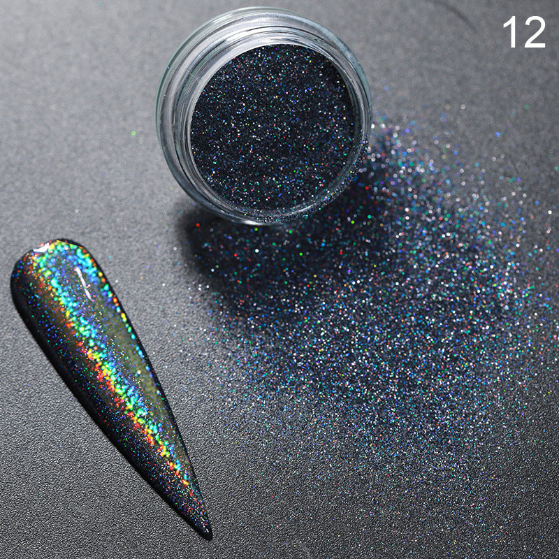 Aurora Effect Magic Nail Powder Glitter