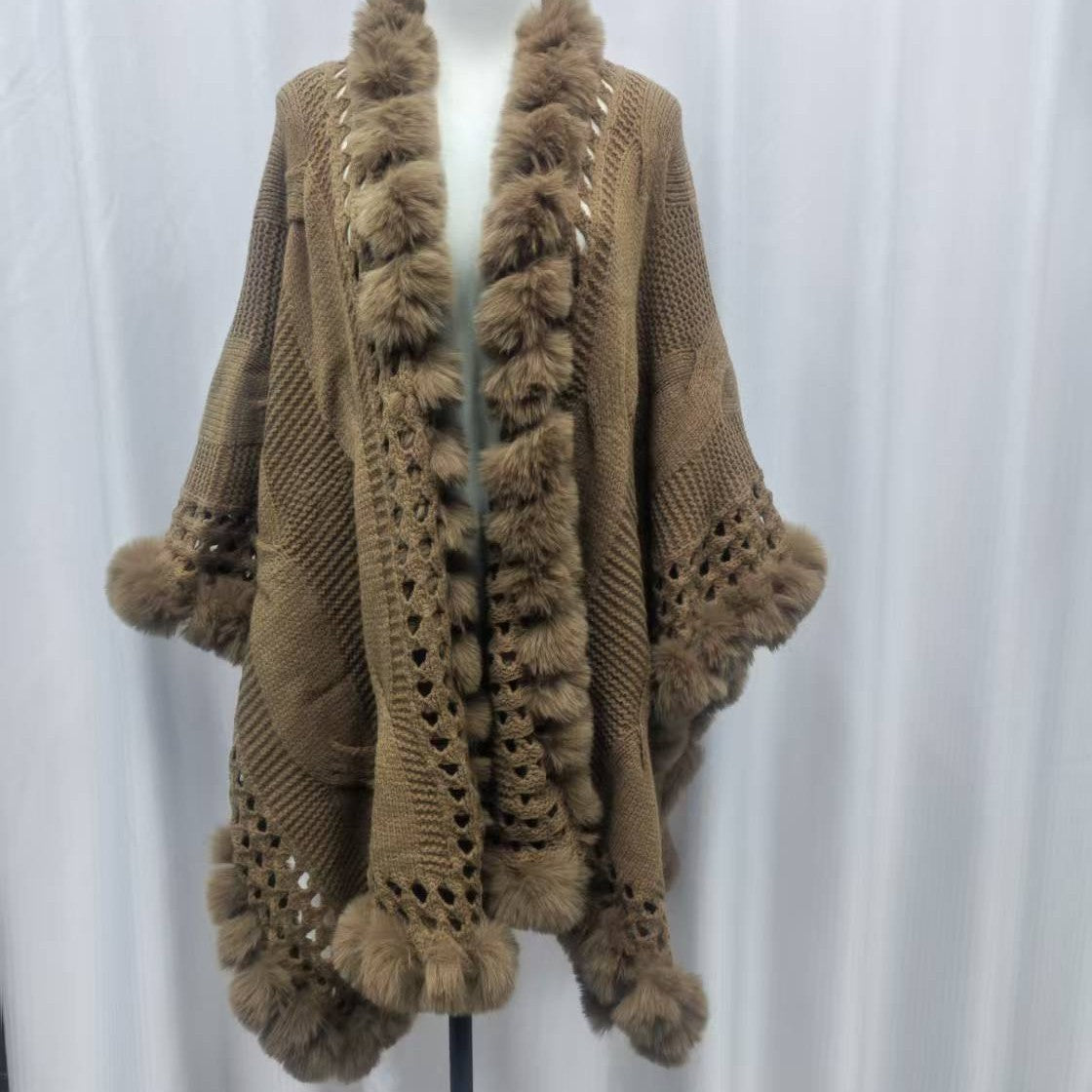 Cozy Thick Lazy Fleece Plush Shawl Wrap