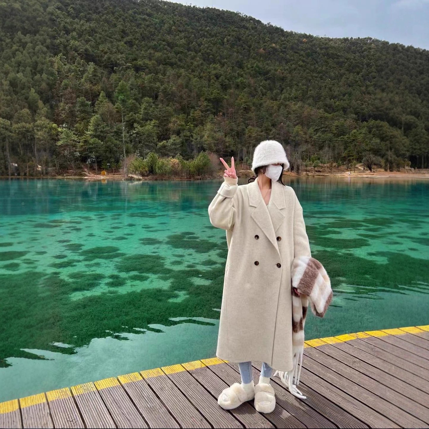 Premium Wool Blend Small Coat